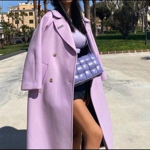 ZARA LONG WOOL JACKET